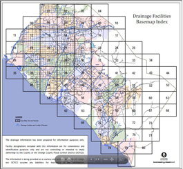 Basemap of Drainage Facilities