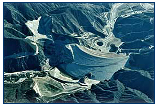 Seven Oaks Dam Aerial View