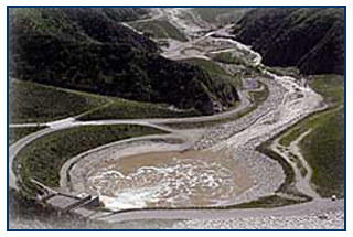 Seven Oaks Dam Basin and Outlet