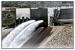 Seven Oaks Dam Basin and Outlet